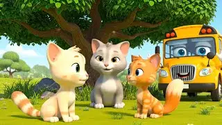 Кошка-мама делает шапку тигра 🐯 | Забавная история про ферму для детей с говорящими машинками | T...