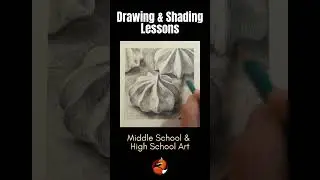 Pencil Shading Drawing Fun for Middle School High School or Homeschool Art (Student Choice of Media)