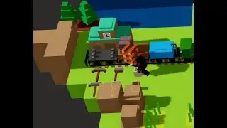 The train moves faster than ever (Rail frenzy 10 player mode)