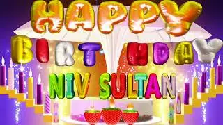 Niv Sultan happy birthday song🎂שיר יום הולדת שמח של ניב סולטן #wisheslife