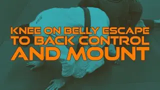 Knee on Belly Escape to Back Control and Mount