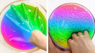 12 Hours Of Oddly Satisfying Slime ASMR - Relaxing When Stressed Or Sleepy