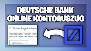 Deutsche Bank Kontoausz&uuml;ge online drucken & ansehen - Anleitung