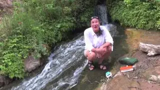 Flow paths of the springs and mineral content