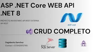 API REST con ASP .NET 8. CRUD Completo