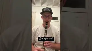 Late night practice #clarinet #saxophone #clarinetist