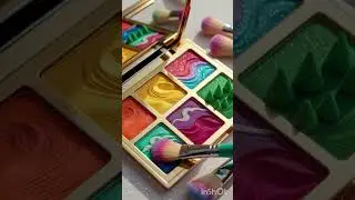 &ldquo;Worlds Within a Makeup Palette | Surreal Beauty Fantasy Art | Miniature Landscape Makeup&rdquo;