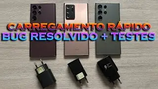 BUG DE CARREGAMENTO R&Aacute;PIDO RESOLVIDO❗❗👉🏼 S22 ULTRA🔌 S23 ULTRA🔋NOTE 20 ULTRA⚡ #samsung #galaxy 📊🐲📈