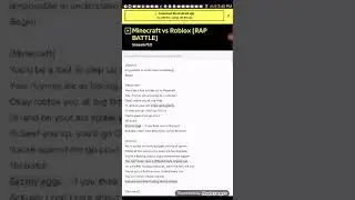 ROBLOX VS MINICRAFT RAP BATTLE FT. PIXEL HERO AND BLOCK LAND