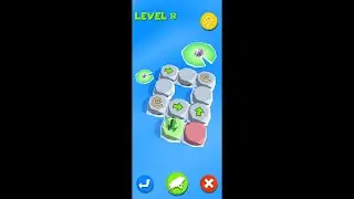Frog Puzzle (by Giyomu Games) - free offline puzzle game for Android and iOS - gameplay.