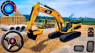 🔥New Large City Road Construction Gameplay 🚧 - Android Gameplay