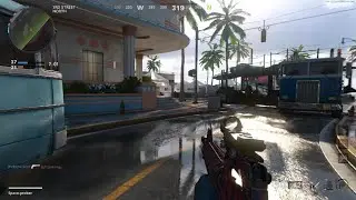 Black Ops Cold War - Miami Strike : Resolution mode : Ray Tracing enabled. 4K HDR