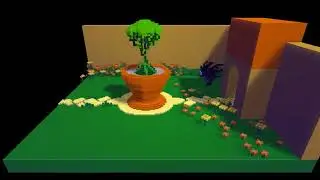 Early video game concept - Voxatron