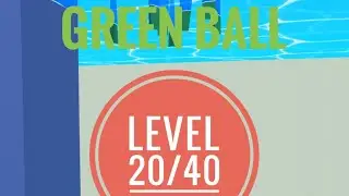 POKEY BALL LEVEL 20\40 GREEN APPLE ANGRY CAT