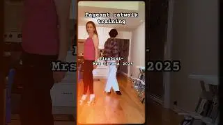 Finalist Mrs Canada 2025 Pageant Training Catwalk