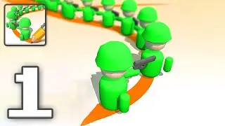 Toy Army: Draw Defense - Gameplay Walkthrough Part 1 - Casual Games To Play (iOS, Android)