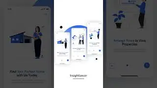 Real Estate Mobile App | UIUX Design | Figma UI Kit | Real Estate App UI Kit | Flutter UI  | IOS