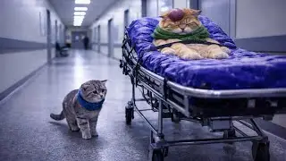 The Kitten Thought His Mom Was Gone”