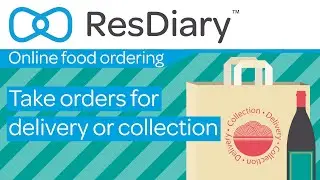 ResDiary's online food ordering system