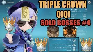 Triple Crown Qiqi Solo Boses #4 Genshin Impact