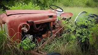 We RESCUED a RARE 70 year old FORD Farm tractor!  Will it start