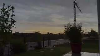 Sonnenuntergang Ambient Rain Sound (HDR)