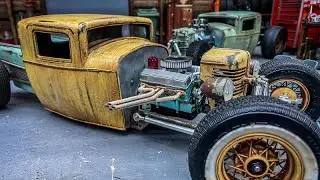 Resin Printed Headers & Headlights for the RC Rat Rod Kits from Nightcrawlers3d