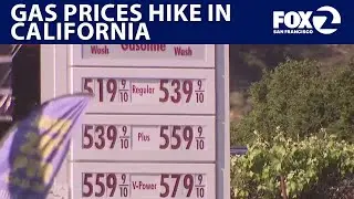 Gas prices spike in California following refinery fire | KTVU