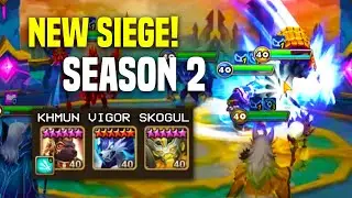 NEW SEASON 2! Khmun Vigor Skogul G3 Guild Siege Defense! - Takish Twitch Stream