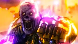 Зомби Танос против Черной Пантеры Тчала Marvel Zombies Disney Plus