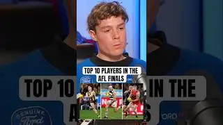 Top 10 Remaining Players In The AFL Finals Series👀🔟 #aflfooty #aflfinals