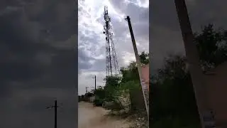#Airtel #mobile #tower in #Village