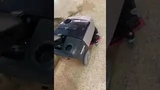 Тестируем поломоечную машину ARTRED M350H на объекте клиента
