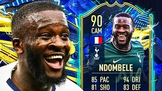 НДОМБАЛЕР! 😎 ОБЗОР ИГРОКА TOTS NDOMBELE! - FIFA 21 Ultimate Team