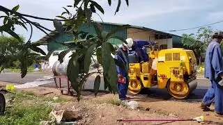 Building roads with K31-CAP cold mix asphalt