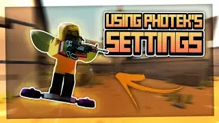 TRYING PHOTEK24's KRUNKER SETTINGS! (USING HACKS?)
