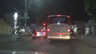 Night Drive in Campeche (fast forward)