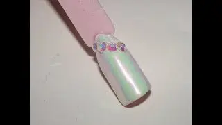Born Pretty Unicorn Chrome Powder Nails