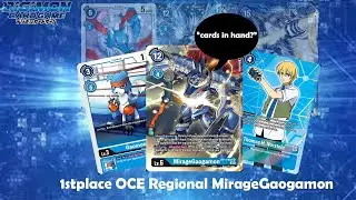 [BT18-BT19] 1st Place Oceanic Regional 2024!! MirageGaogamon Deck Profile | Digimon Card Game
