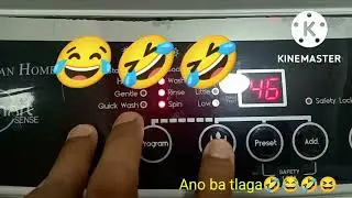 American home automatic washing machine. Ito ang Kagandahan at  pag-gamit👍
