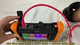 WANLUTECH OTDR CCTV Tester (model:MT-6510) ip camera tester