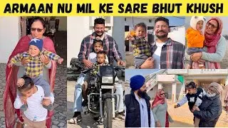 Finally Sari Family Mili Armaan Nu ❤️ Bhai Bhai Hoye Ikatthe