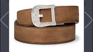 Giveaway: BUFFALO LEATHER GUN BELT w RODEO BUCKLE by Kore Essentials (closed)
