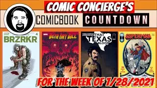 Top 10 Comics for the Week of 7/28/2021| BRZRKR | Beta Ray Bill | That Texas Blood | Superman & more
