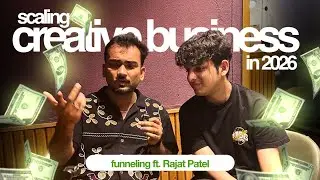 scaling a creative business in 2026 with Rajat Patel