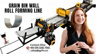 farm bin silo structure production line / Grain Bin Rollforming Solutions / silo roll forming line