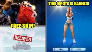 FORTNITE IS CENSORING YOUR EMOTES... (+ FREE SKIN!)