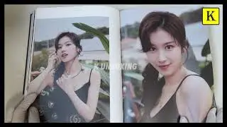 트와이스 사나 YES I SANA포토북 앨범 블랙 버전 언박싱 리뷰/ TWICE SANA Yes, I am Sana Photo book [K_UNBOXING]