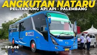Bisnya Goyang‼️Naik Bus DAMRI Angkutan Nataru dari Pelabuhan Tanjung Api-Api ke Palembang | Eps.06
