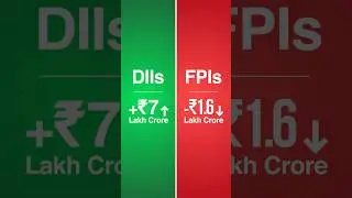 DII Vs FPI 2025. #shortfeed #youtubeshorts #shorts #marketanalysis #trading #marketresearch